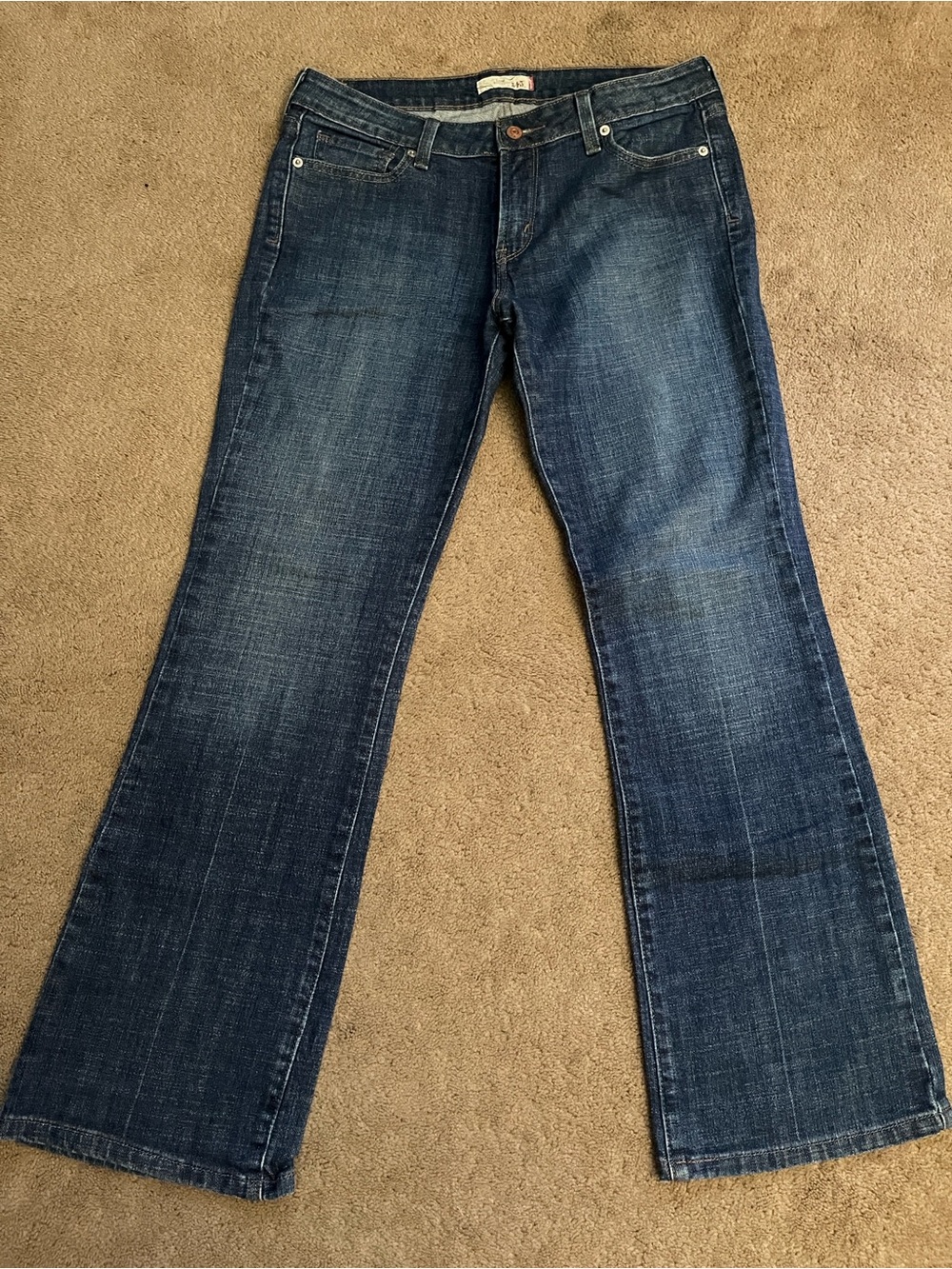 Levi's Dark Blue Bootcut Jeans -12